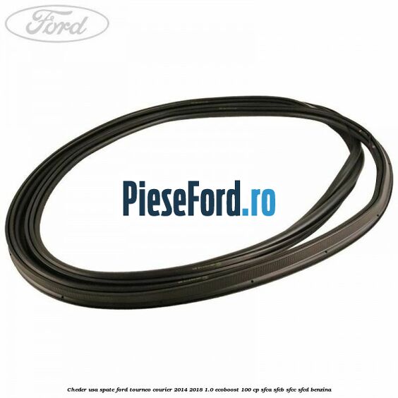 Cheder usa spate Ford Tourneo Courier 2014-2018 1.0 EcoBoost 100 cp SFCA, SFCB, SFCC, SFCD benzina