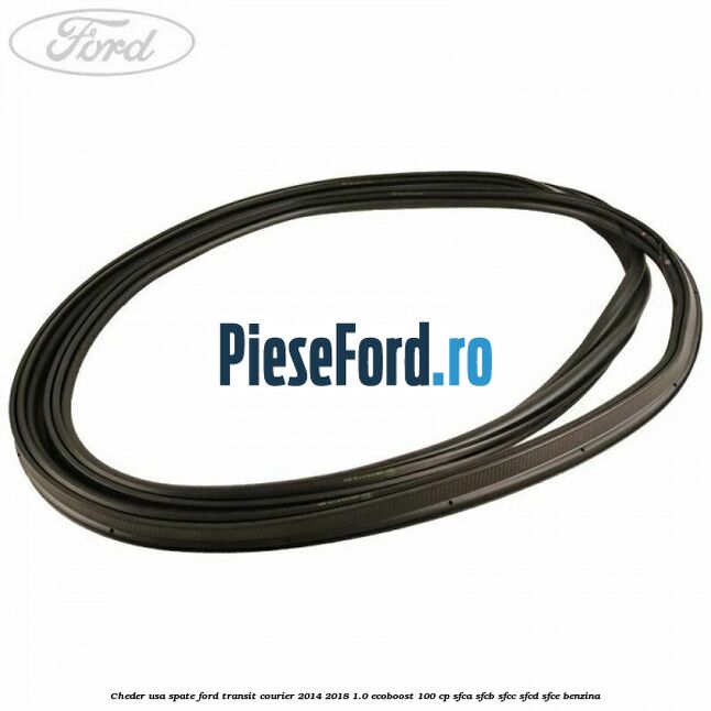 Cheder usa spate Ford Transit Courier 2014-2018 1.0 EcoBoost 100 cp
