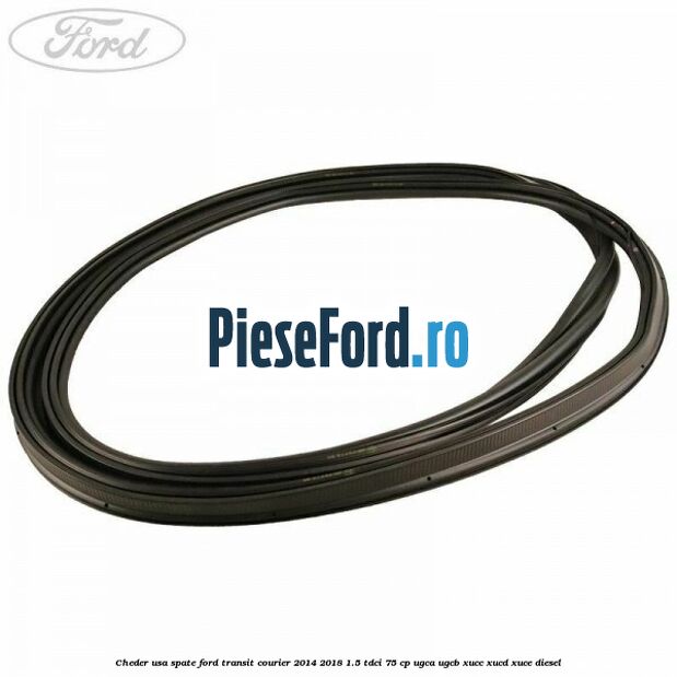 Cheder usa spate Ford Transit Courier 2014-2018 1.5 TDCi 75 cp UGCA, UGCB, XUCC, XUCD, XUCE diesel