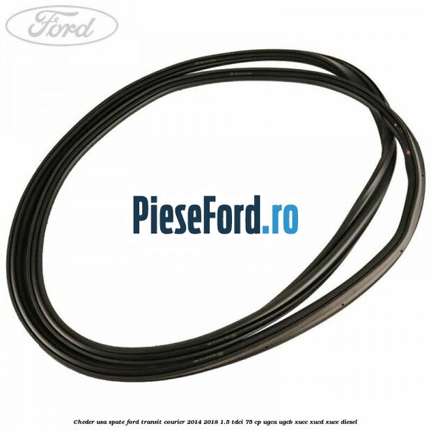 Cheder usa spate Ford Transit Courier 2014-2018 1.5 TDCi 75 cp UGCA, UGCB, XUCC, XUCD, XUCE diesel
