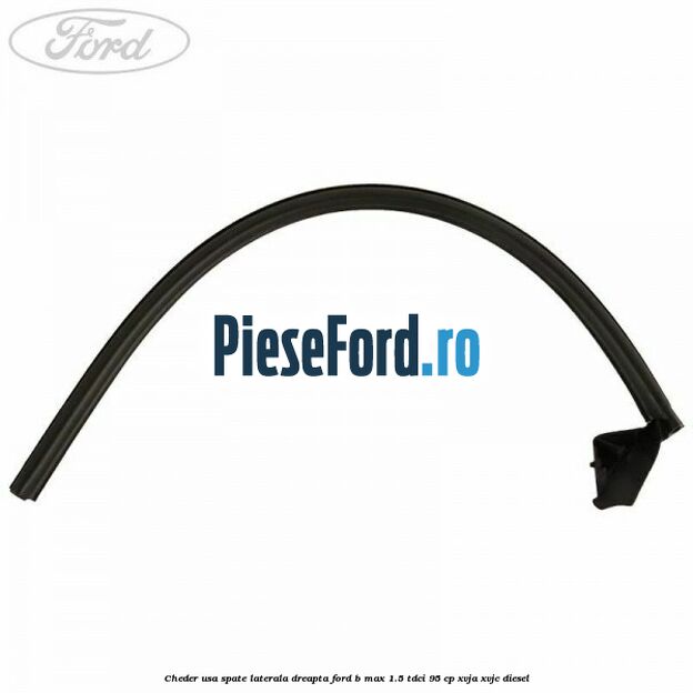 Cheder usa spate laterala dreapta Ford B-Max 1.5 TDCi 95 cp XVJA, XVJC diesel
