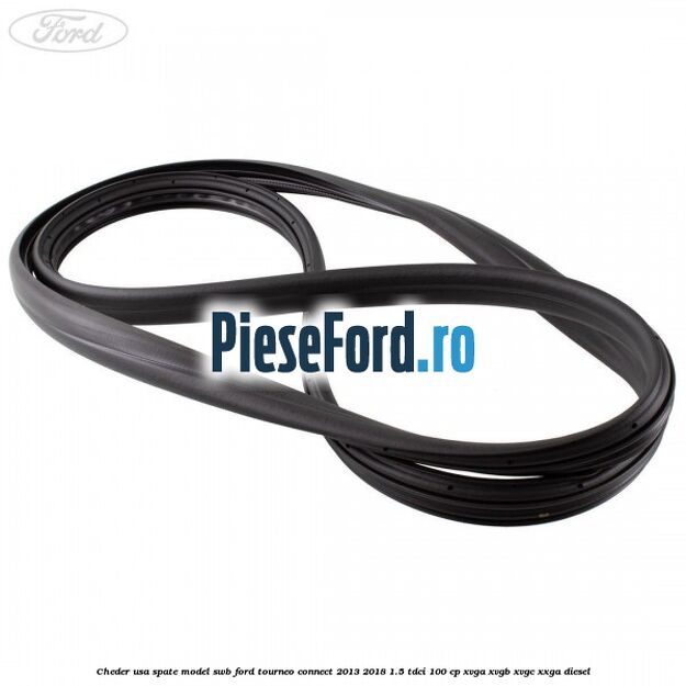 Cheder usa spate model SWB Ford Tourneo Connect 2013-2018 1.5 TDCi 100 cp XVGA, XVGB, XVGC, XXGA diesel