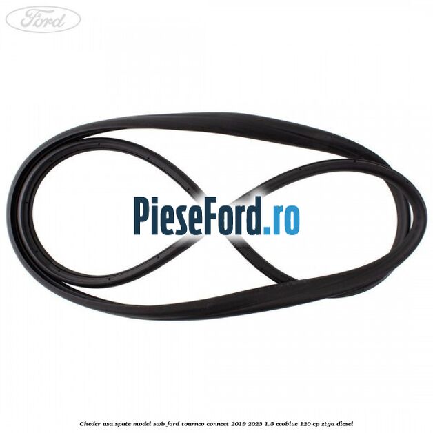 Cheder usa spate model SWB Ford Tourneo Connect 2019-2023 1.5 EcoBlue 120 cp ZTGA diesel