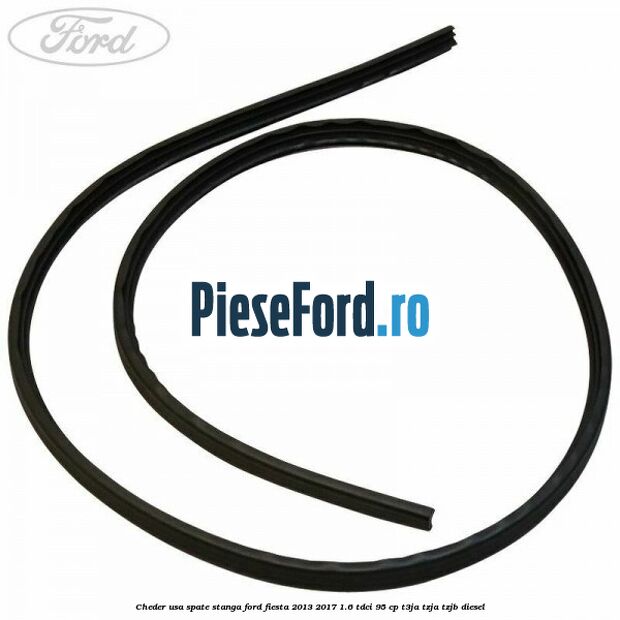 Cheder usa spate stanga Ford Fiesta 2013-2017 1.6 TDCi 95 cp T3JA, TZJA, TZJB diesel