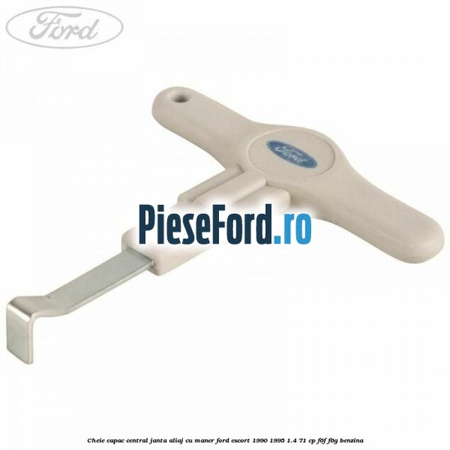 Cheie capac central janta aliaj cu maner Ford Escort 1990-1995 1.4 71 cp F6F, F6G benzina