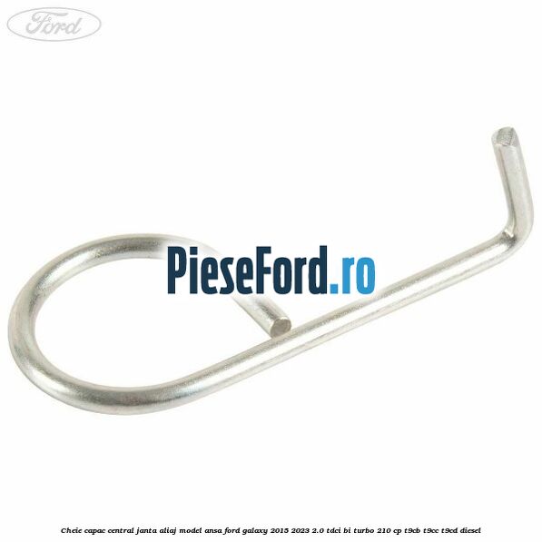 Cheie capac central janta aliaj model ansa Ford Galaxy 2015-2023 2.0 TDCi BI-Turbo 210 cp T9CB, T9CC, T9CD diesel