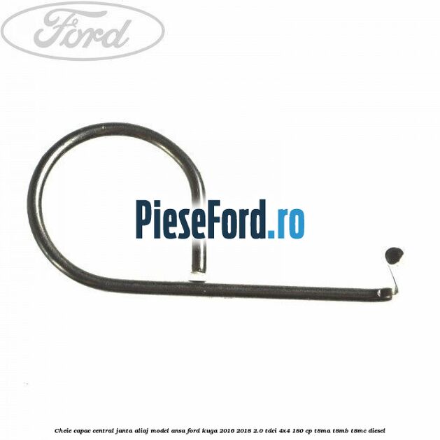 Cheie capac central janta aliaj model ansa Ford Kuga 2016-2018 2.0 TDCi 4x4 180 cp T8MA, T8MB, T8MC diesel