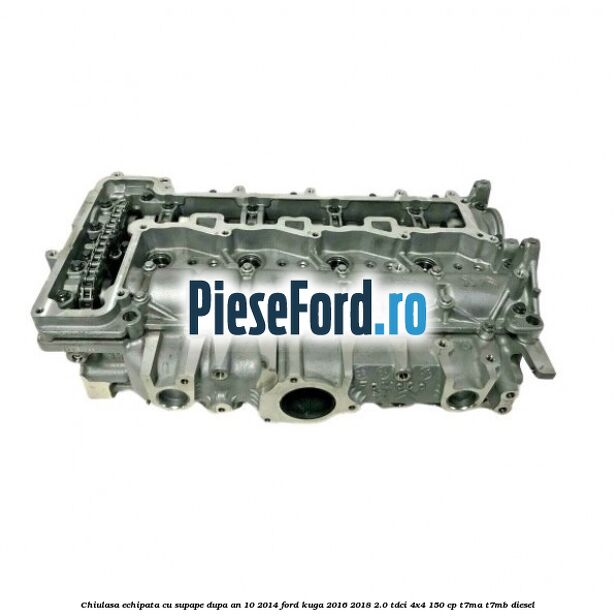 Chiulasa echipata cu supape dupa an 10/2014 Ford Kuga 2016-2018 2.0 TDCi 4x4 150 cp T7MA, T7MB diesel