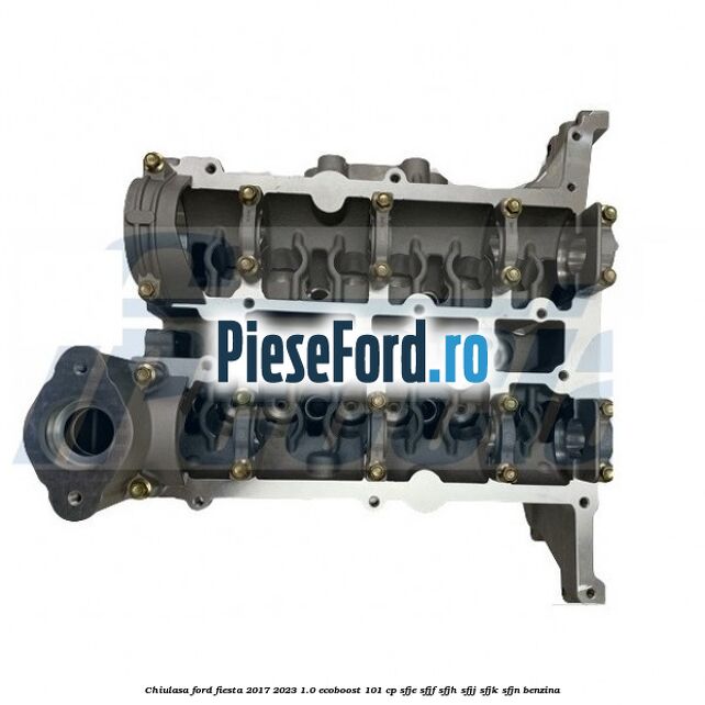 Chiulasa Ford Fiesta 2017-2023 1.0 EcoBoost 101 cp SFJE, SFJF, SFJH, SFJJ, SFJK, SFJN benzina