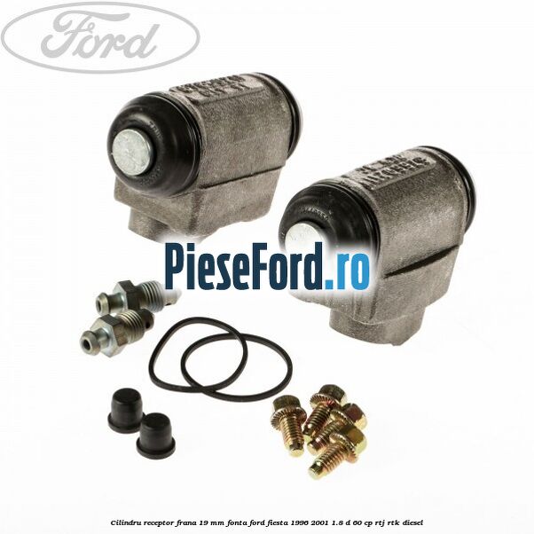Cilindru receptor frana 19 mm fonta Ford Fiesta 1996-2001 1.8 D 60 cp Cilindru receptor frana 19 mm fonta Ford Fiesta 1996-2001 1.8 D 60 cp RTJ, RTK diesel