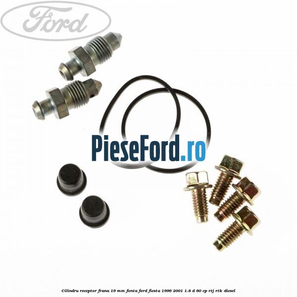 Cilindru receptor frana 19 mm fonta Ford Fiesta 1996-2001 1.8 D 60 cp Cilindru receptor frana 19 mm fonta Ford Fiesta 1996-2001 1.8 D 60 cp RTJ, RTK diesel
