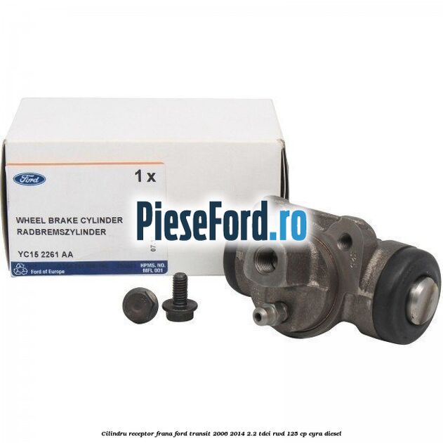 Cilindru receptor frana Ford Transit 2006-2014 2.2 TDCi RWD 125 cp