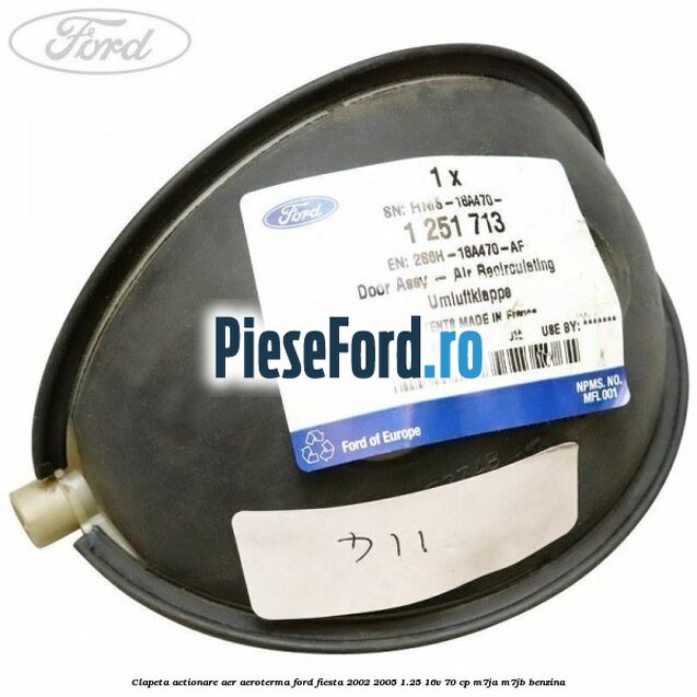 Clapeta actionare aer aeroterma Ford Fiesta 2002-2005 1.25 16V 70 cp Clapeta actionare aer aeroterma Ford Fiesta 2002-2005 1.25 16V 70 cp M7JA, M7JB benzina