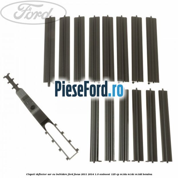 Clapeti deflector aer cu inchidere Ford Focus 2011-2014 1.0 EcoBoost 125 cp Clapeti deflector aer cu inchidere Ford Focus 2011-2014 1.0 EcoBoost 125 cp M1DA, M1DC, M1DD benzina