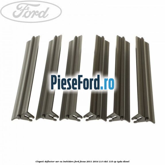 Clapeti deflector aer cu inchidere Ford Focus 2011-2014 2.0 TDCi 115 cp Clapeti deflector aer cu inchidere Ford Focus 2011-2014 2.0 TDCi 115 cp TYDA diesel