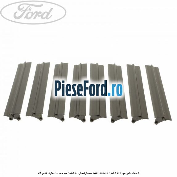 Clapeti deflector aer cu inchidere Ford Focus 2011-2014 2.0 TDCi 115 cp Clapeti deflector aer cu inchidere Ford Focus 2011-2014 2.0 TDCi 115 cp TYDA diesel