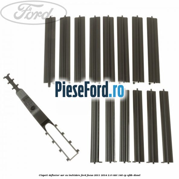 Clapeti deflector aer cu inchidere Ford Focus 2011-2014 2.0 TDCi 140 cp Clapeti deflector aer cu inchidere Ford Focus 2011-2014 2.0 TDCi 140 cp UFDB diesel