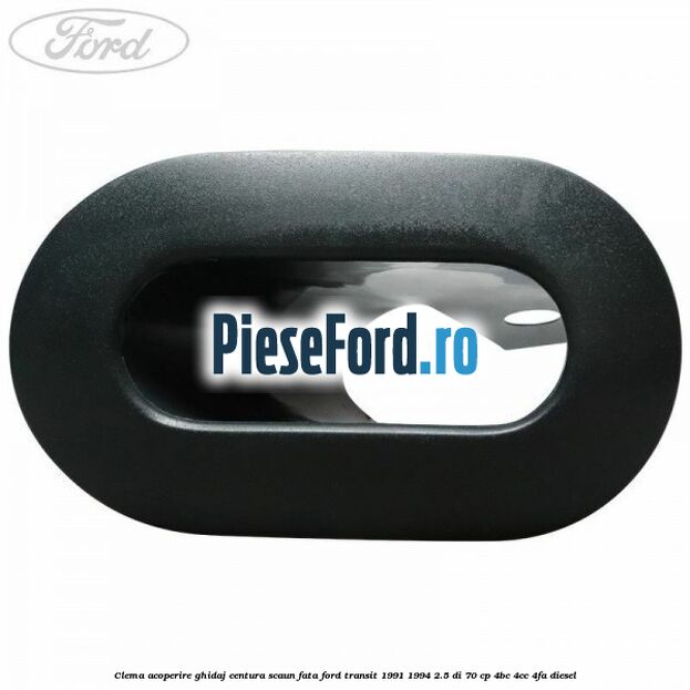 Clema acoperire ghidaj centura scaun fata Ford Transit 1991-1994 2.5 DI 70 cp 4BC, 4CC, 4FA diesel
