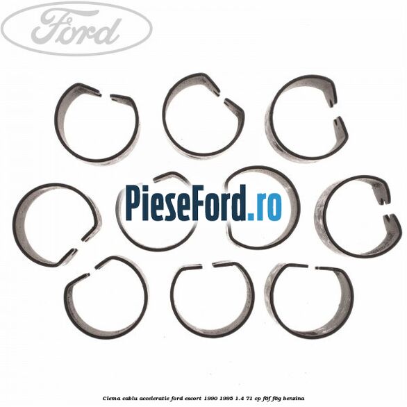 Clema cablu acceleratie Ford Escort 1990-1995 1.4 71 cp Clema cablu acceleratie Ford Escort 1990-1995 1.4 71 cp F6F, F6G benzina