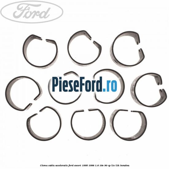 Clema cablu acceleratie Ford Escort 1995-1998 1.6 16V 90 cp L1E, L1K benzina