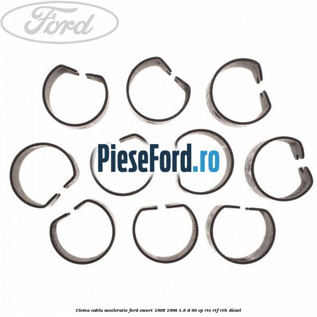 Clema cablu acceleratie Ford Escort 1995-1998 1.8 D 60 cp RTE, RTF, RTH diesel
