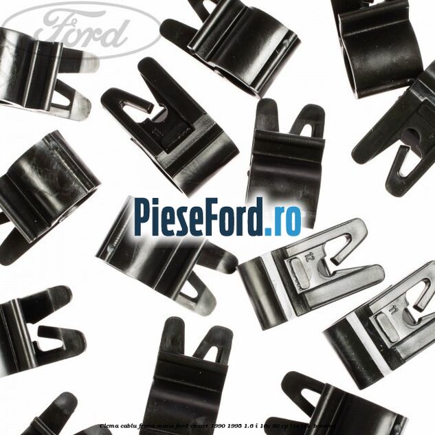 Clema cablu frana mana Ford Escort 1990-1995 1.6 i 16V 90 cp L1E, L1K benzina