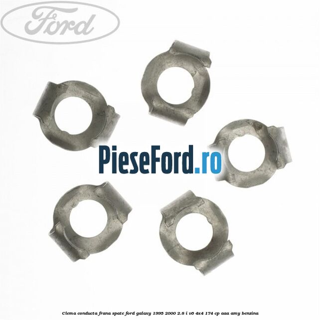 Clema conducta frana spate Ford Galaxy 1995-2000 2.8 i V6 4x4 174 cp AAA, AMY benzina