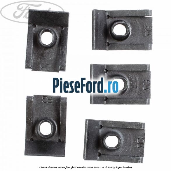 Clema elastica M6 cu filet Ford Mondeo 2008-2014 1.6 Ti 120 cp KGBA benzina