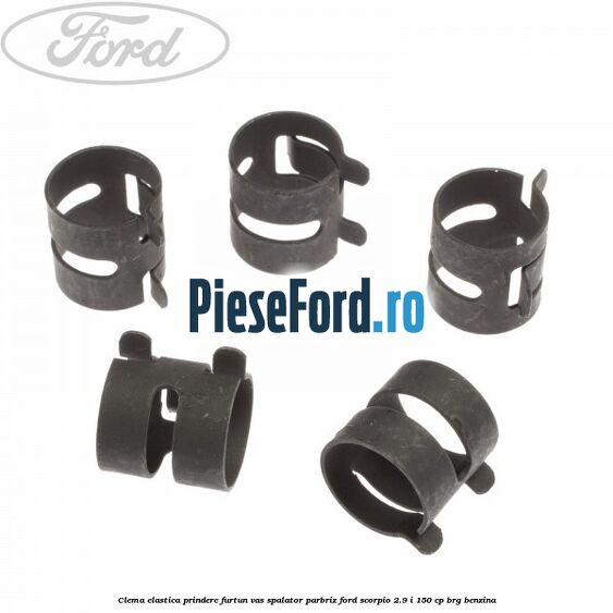 Clema elastica prindere furtun vas spalator parbriz Ford Scorpio 2.9 i 150 cp BRG benzina
