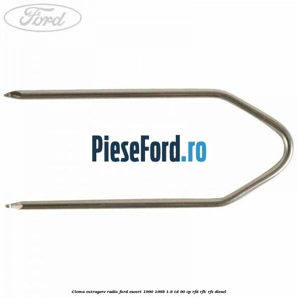 Clema extragere radio Ford Escort 1990-1995 1.8 TD 90 cp Clema extragere radio Ford Escort 1990-1995 1.8 TD 90 cp RFD, RFK, RFS diesel