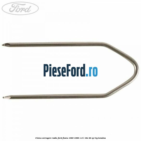 Clema extragere radio Ford Fiesta 1989-1996 1.6 i 16V 88 cp L1G benzina