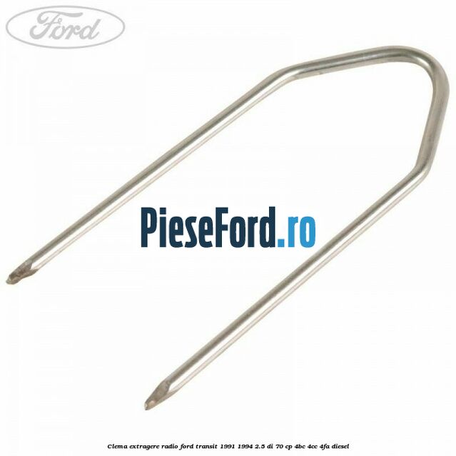 Clema extragere radio Ford Transit 1991-1994 2.5 DI 70 cp 4BC, 4CC, 4FA diesel