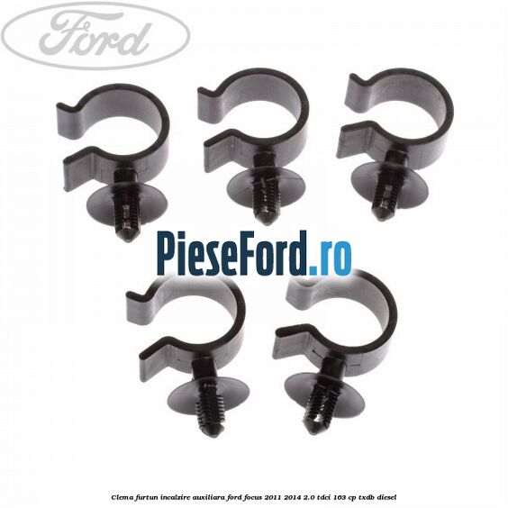Clema furtun incalzire auxiliara Ford Focus 2011-2014 2.0 TDCi 163 cp TXDB diesel