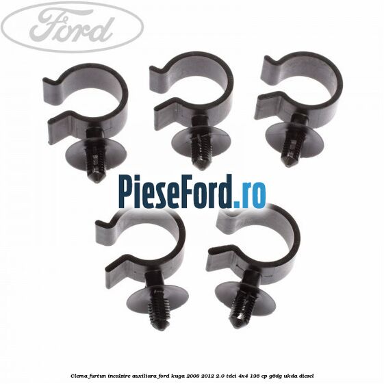 Clema furtun incalzire auxiliara Ford Kuga 2008-2012 2.0 TDCi 4x4 136 cp G6DG, UKDA diesel