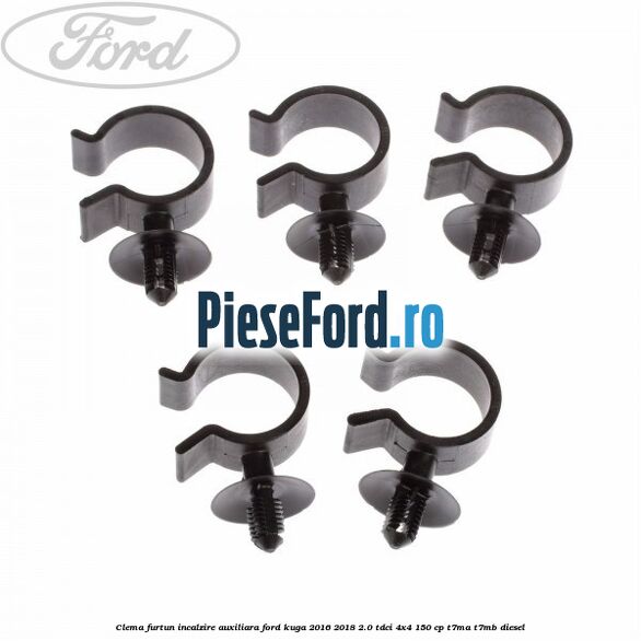 Clema furtun incalzire auxiliara Ford Kuga 2016-2018 2.0 TDCi 4x4 150 cp T7MA, T7MB diesel