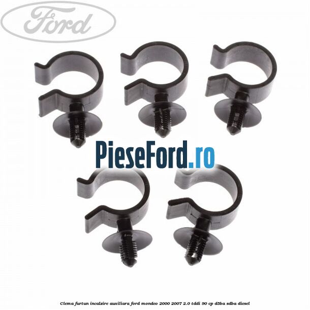 Clema furtun incalzire auxiliara Ford Mondeo 2000-2007 2.0 TDDI 90 cp D5BA, SDBA diesel