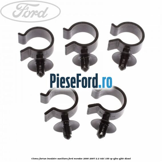 Clema furtun incalzire auxiliara Ford Mondeo 2000-2007 2.2 TDCi 155 cp QJBA, QJBB diesel