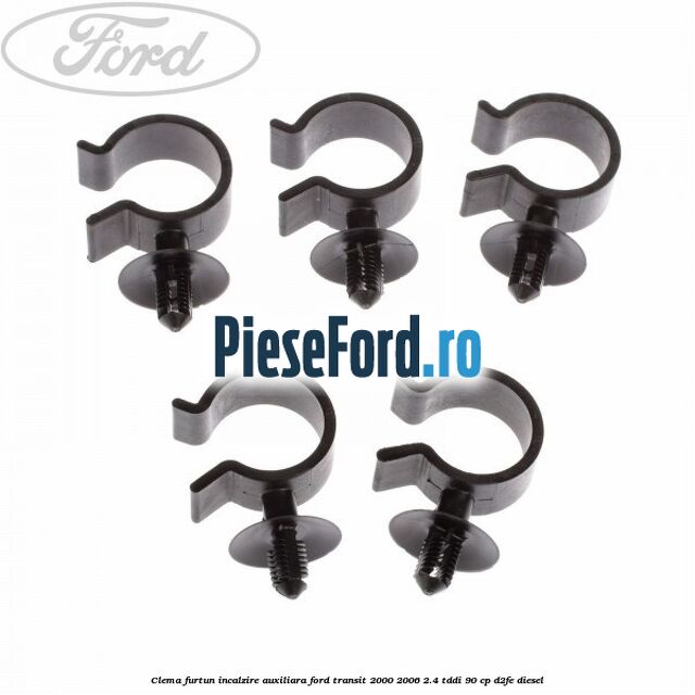 Clema furtun incalzire auxiliara Ford Transit 2000-2006 2.4 TDdi 90 cp D2FE diesel