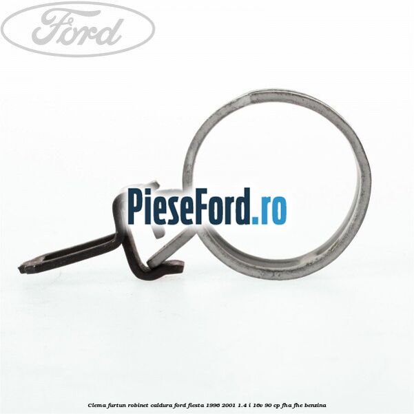 Clema furtun robinet caldura Ford Fiesta 1996-2001 1.4 i 16V 90 cp FHA, FHE benzina