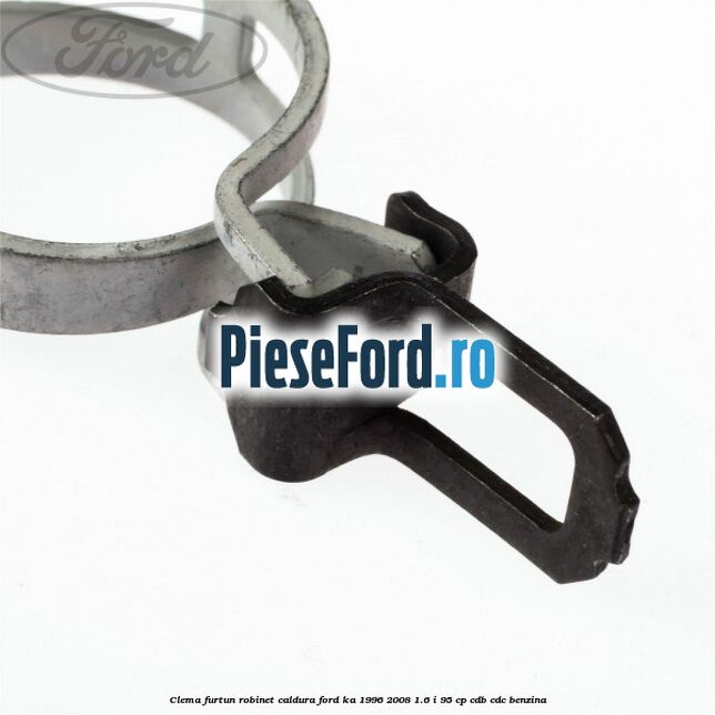 Clema furtun robinet caldura Ford Ka 1996-2008 1.6 i 95 cp Clema furtun robinet caldura Ford Ka 1996-2008 1.6 i 95 cp CDB, CDC benzina