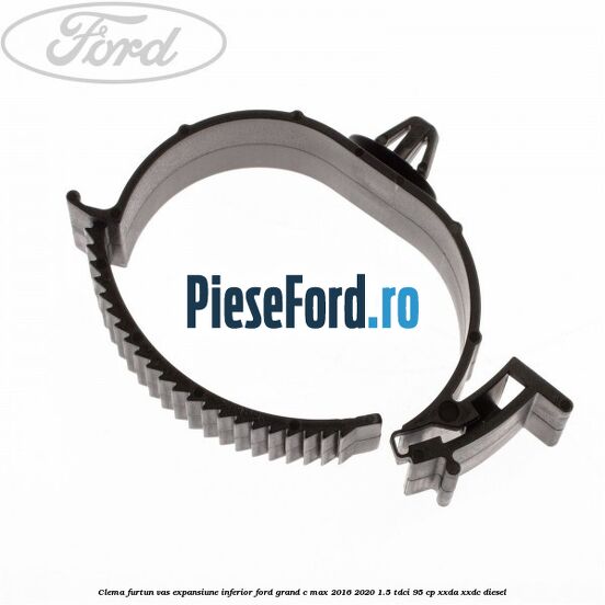 Clema furtun vas expansiune inferior Ford Grand C-Max 2016-2020 1.5 TDCi 95 cp XXDA, XXDC diesel