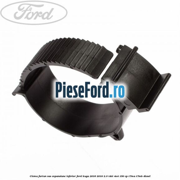 Clema furtun vas expansiune inferior Ford Kuga 2016-2018 2.0 TDCi 4x4 150 cp T7MA, T7MB diesel