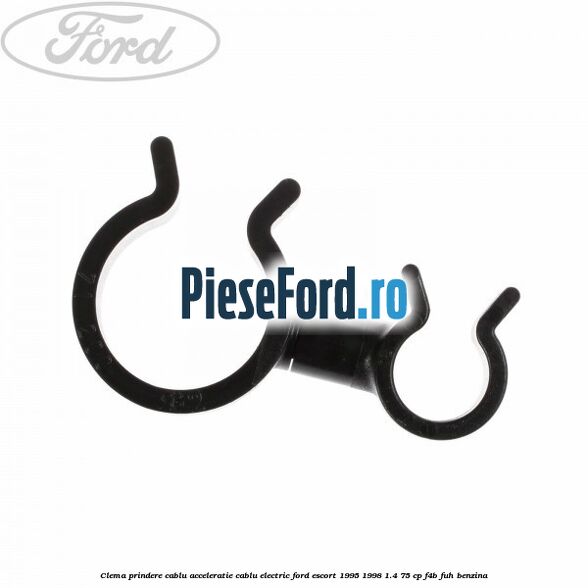 Clema prindere cablu acceleratie, cablu electric Ford Escort 1995-1998 1.4 75 cp F4B, FUH benzina
