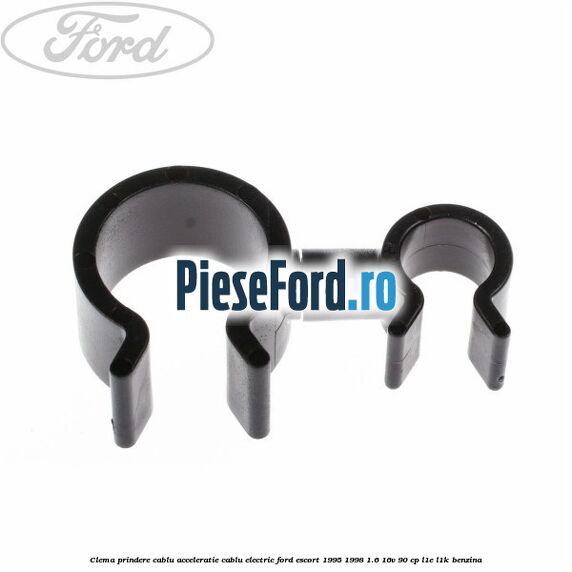 Clema prindere cablu acceleratie, cablu electric Ford Escort 1995-1998 1.6 16V 90 cp L1E, L1K benzina