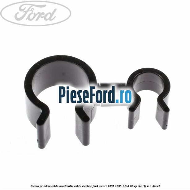 Clema prindere cablu acceleratie, cablu electric Ford Escort 1995-1998 1.8 D 60 cp RTE, RTF, RTH diesel
