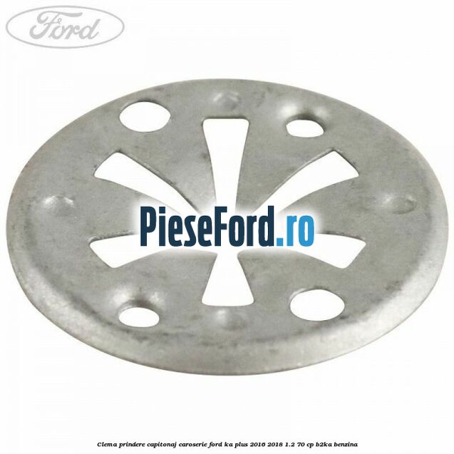 Clema prindere capitonaj caroserie Ford Ka plus 2016-2018 1.2 70 cp B2KA benzina