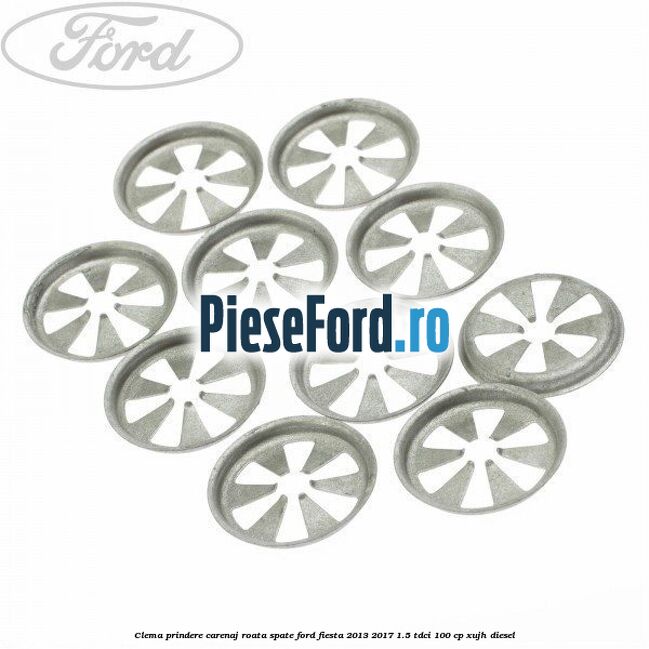 Clema prindere carenaj roata spate Ford Fiesta 2013-2017 1.5 TDCi 100 cp XUJH diesel