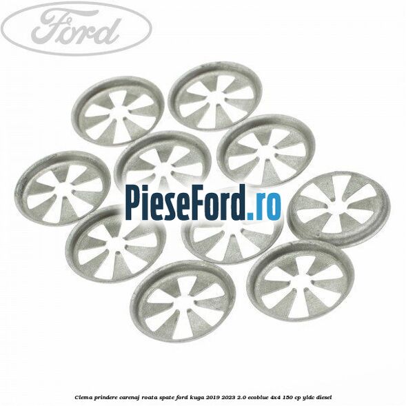 Clema prindere carenaj roata spate Ford Kuga 2019-2023 2.0 EcoBlue 4x4 150 cp YLDC diesel