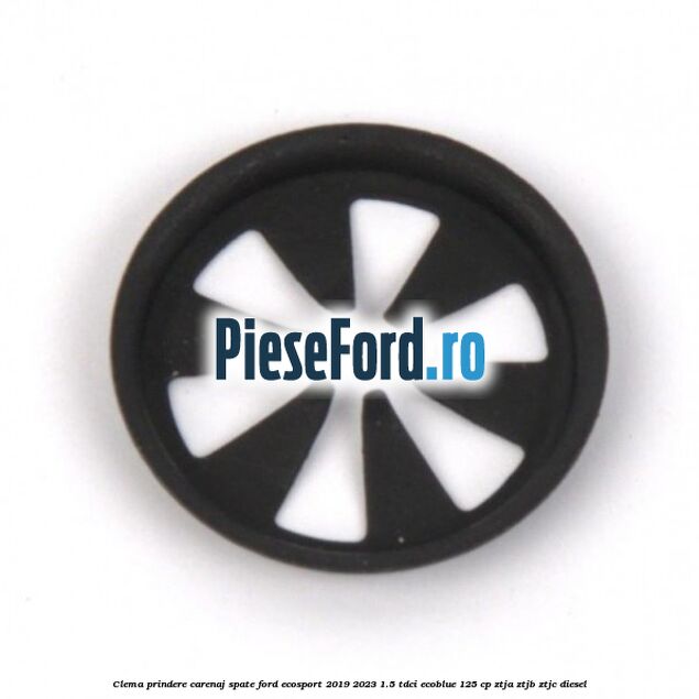 Clema prindere carenaj spate Ford EcoSport 2019-2023 1.5 TDCi EcoBlue 125 cp ZTJA, ZTJB, ZTJC diesel