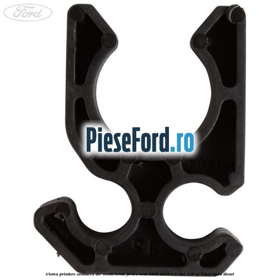 Clema prindere conducta aer conditionat Ford S-Max 2007-2014 2.0 TDCi 115 cp KLWA, TYWA diesel